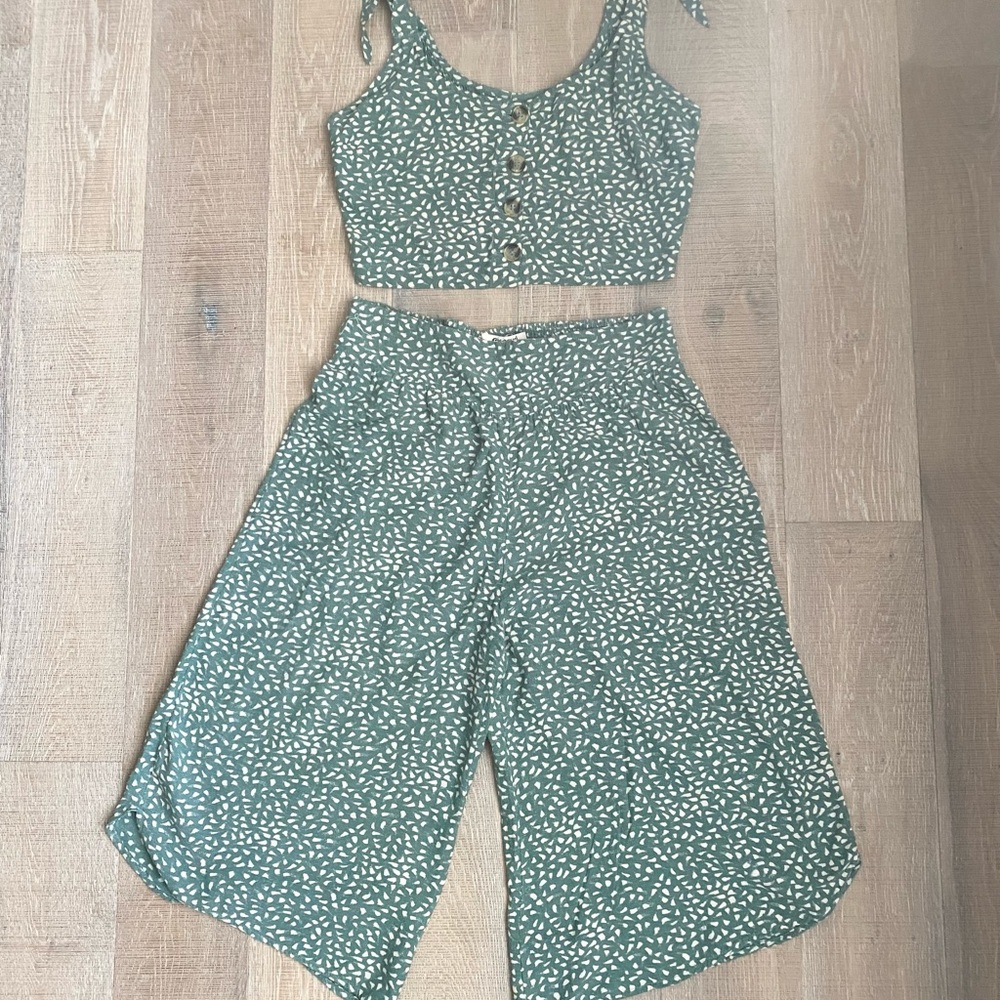Rip Curl Moss Green 2 piece set
